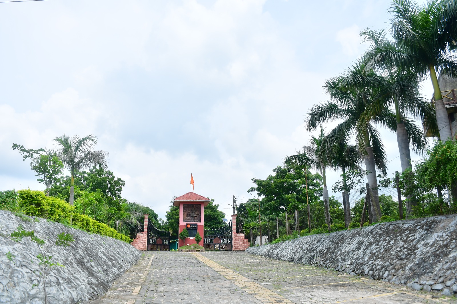 Driveway to the Resort